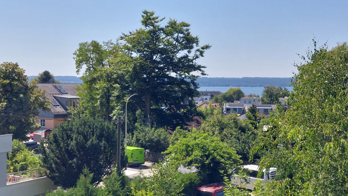 Ausblick auf den See