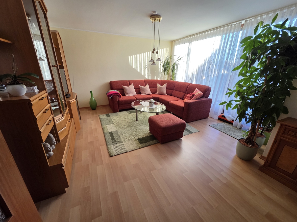 Wohnzimmer / Balkon